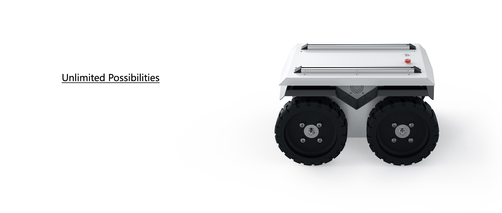 YUHESEN differential steering UGV DGT-01M unmanned ground vehicle